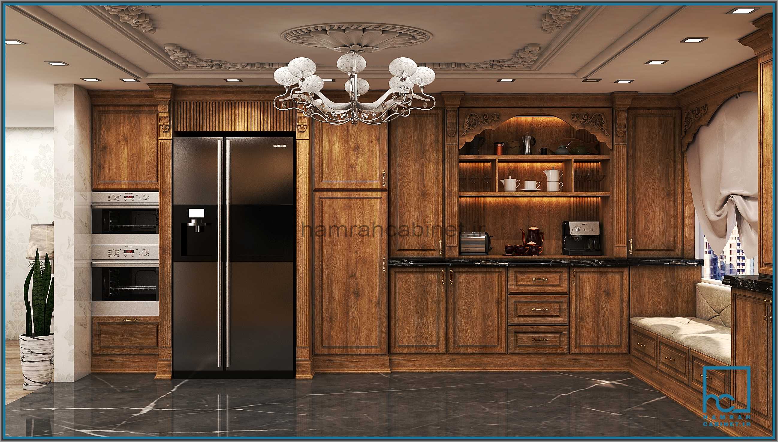 کابینت کلاسیک رنگخور 62